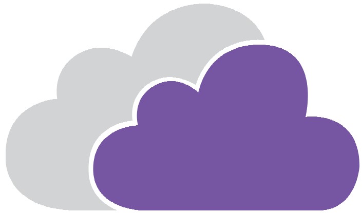 Cloud-Symbol für Storage und Backup